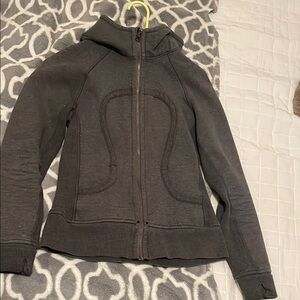lululemon athletica Women's Charcoal Gray Glittery Jacket